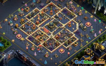 Copy Top TH17 Clash of Clans Base Layouts #50821