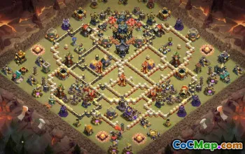 Best Copy Base Layout for Clash of Clans TH17 #50823