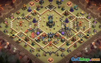 Top Clash of Clans Base Layouts for TH17 #50828