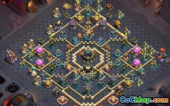 Copy TH17 Base Layouts for Clash of Clans #50832