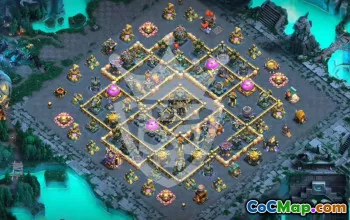 Copy TH17 Base Layout for Clash of Clans #50838