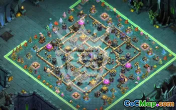 Best Copy Base Layout for Clash of Clans Town Hall 17 #50844