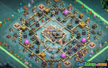 Best Copy Base Layout for Town Hall 17 #50846