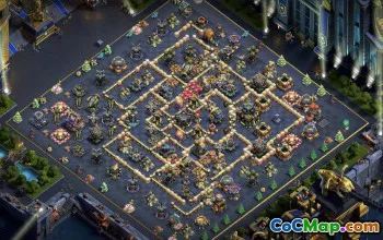 Copy Town Hall 17 Base Layouts for Clash of Clans #50852