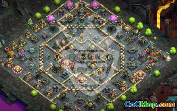 Copy Top TH17 Clash of Clans Base Layouts #50855