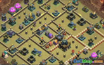 Best TH17 Base Layout Copy & Strategy #50858