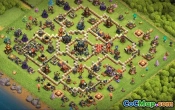 Copy Town Hall 17 Base Layouts for Clash of Clans #50876