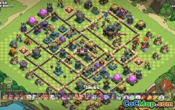 Copy Top Town Hall 17 Base Layouts for Clash of Clans #50881