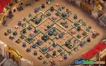 Best Copy Base Layout for Town Hall 17 #50887