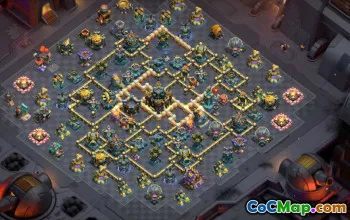 Best TH17 Clash of Clans Base Layouts with Link #51016