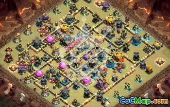Top Clash of Clans TH17 Base Layouts #51022