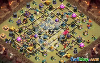 Copy TH17 Base Layouts for Clash of Clans #51025