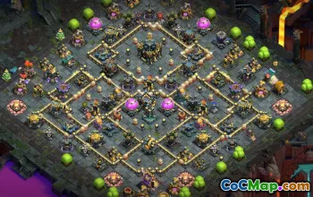 Top Town Hall 17 Base Layouts & Copy Links #51030