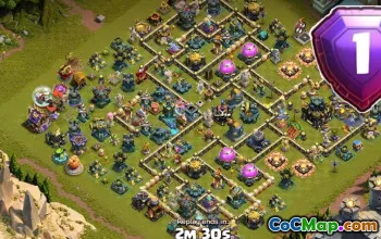 Copy Town Hall 17 Base Layouts for Clash of Clans #51031