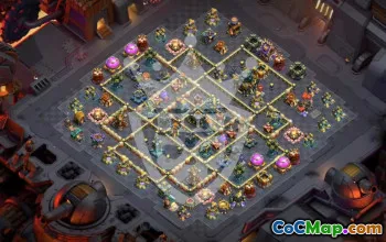 Top Copy Base Layout for TH17 in Clash of Clans #51038