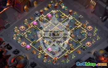 Top Copy Base Layouts for Clash of Clans TH17 #51047