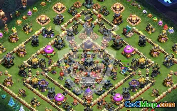 Copy Town Hall 17 Base Layouts for Clash of Clans #51066