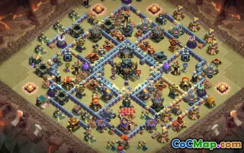 Top Copy Base Layouts for Clash of Clans TH17 #51073