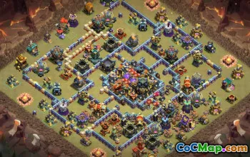 Copy Town Hall 17 Base Layouts for Clash of Clans #51074
