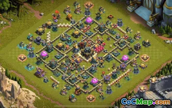 Top TH17 Base Layouts for Clash of Clans #51075