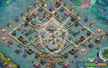 Top Clash of Clans TH17 Base Layouts with Link #51077