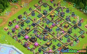 Top TH17 Clash of Clans Base Layouts & Maps #51093