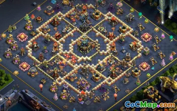 Top Copy Base Layout for Town Hall 17 #51096