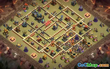 Optimal Town Hall 17 Base Layouts with Link #51097