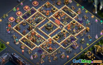 Top TH17 Clash of Clans Base Layouts with Copy Links #51103