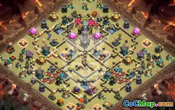 Top Copy Base Layout for Town Hall 17 #51108