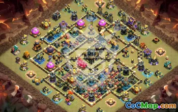 Top Clash of Clans TH17 Base Layouts & Maps #51110