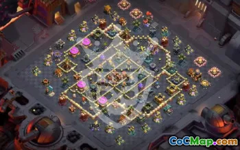 Top Town Hall 17 Base Layouts with Copy Link #51128