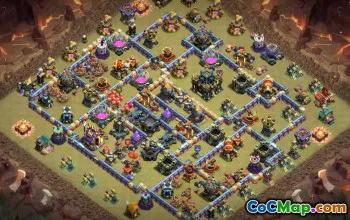 Top Copy Base Layouts for TH17 in Clash of Clans #51162