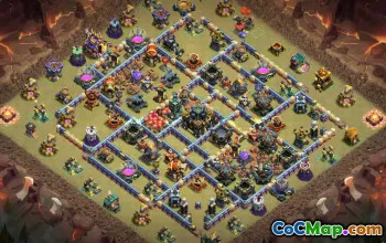 Best TH17 Clash of Clans Base Layouts #51164