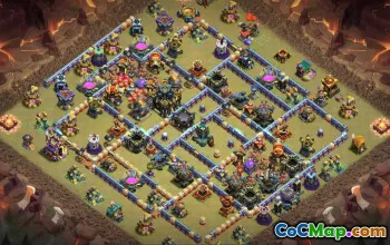 Best Copy Base Layout for Town Hall 17 #51168