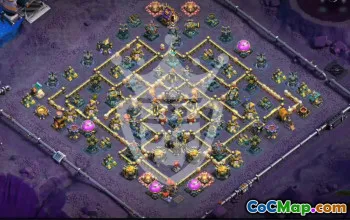 Top Clash of Clans TH17 Base Layouts & Maps #51189