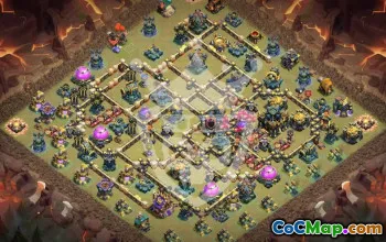 Copy TH17 Base Layouts for Clash of Clans #51199