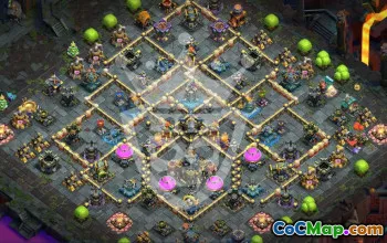 Top CoC Town Hall 17 Base Layouts with Copy Link #51201