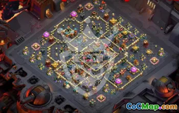 Best Copy Base Layout for TH17 Clash of Clans #51229