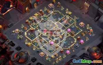 Top Copy Base Layouts for Town Hall 17 #51238