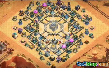 Best Copy Base Layout for Town Hall 17 #51245