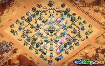 Top Copy Base Layout for Town Hall 17 #51246