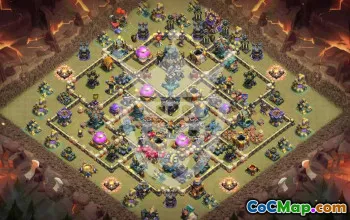Top Town Hall 17 Base Layouts for Clash of Clans #51256