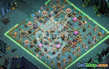 Copy TH17 Clash of Clans Base Layouts #51279