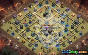 Copy Town Hall 17 Base Layouts for Clash of Clans #51348