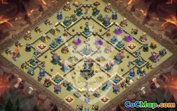 Top Clash of Clans TH17 Base Layouts #51352