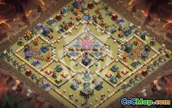 Top Town Hall 17 Base Layouts for Clash of Clans #51354