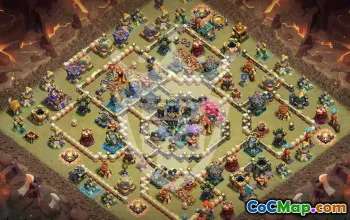Top TH17 Clash of Clans Base Layouts #51360
