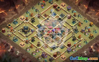 Best Copy Base Layout for TH17 in Clash of Clans #51361