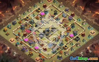 Top Clash of Clans TH17 Base Layouts & Maps #51367